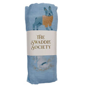 Busy Dog Swaddle Baby Blanket by The Swaddle Society