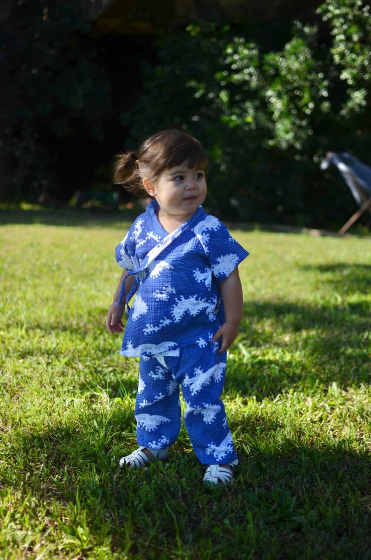 Ocean Blue Pyjamas by The Swaddle Society