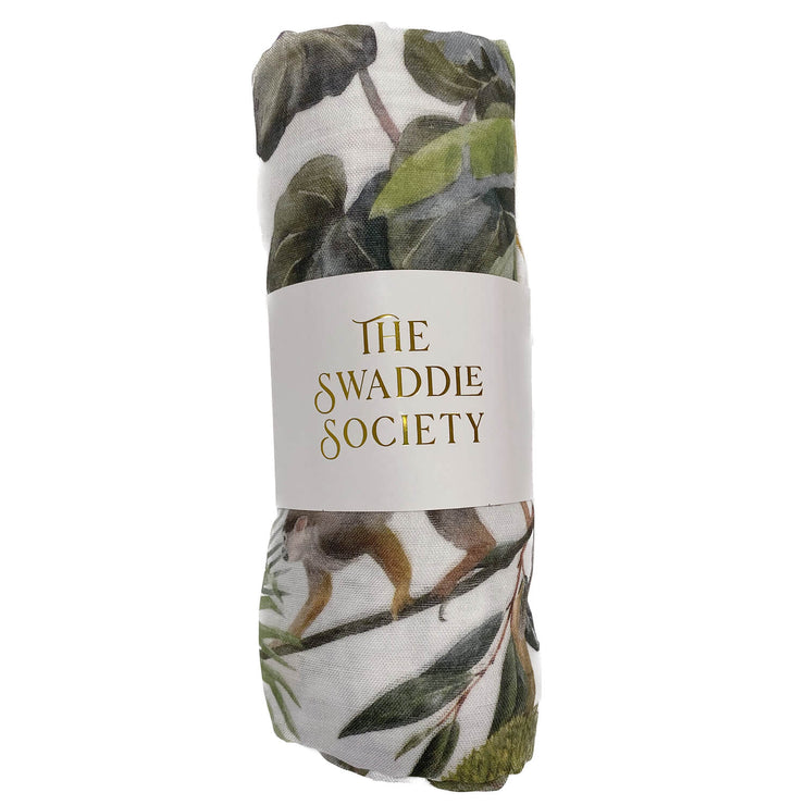 Jungle Swaddle Baby Blanket by The Swaddle Society
