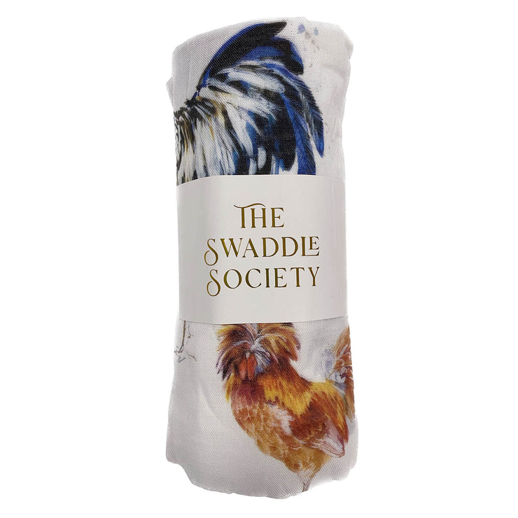 French Rooster Swaddle